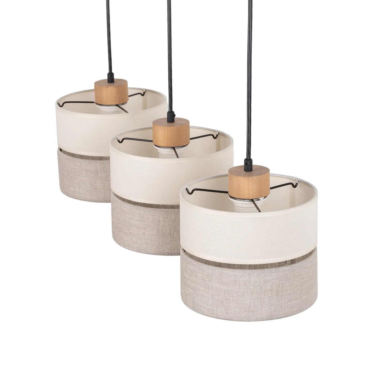 Eco Scandinavian 3-Light Pendant for Kitchen Island & Dining Table - AURABAGS SHOP