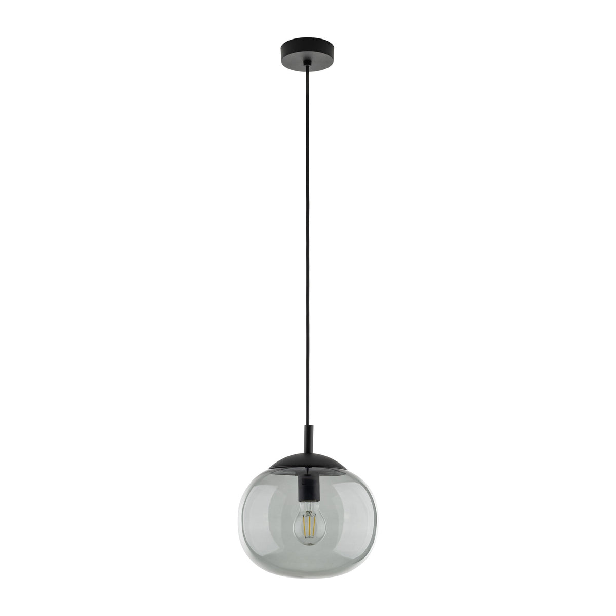 VIBE Graphitglas Skandinavische Pendelleuchte