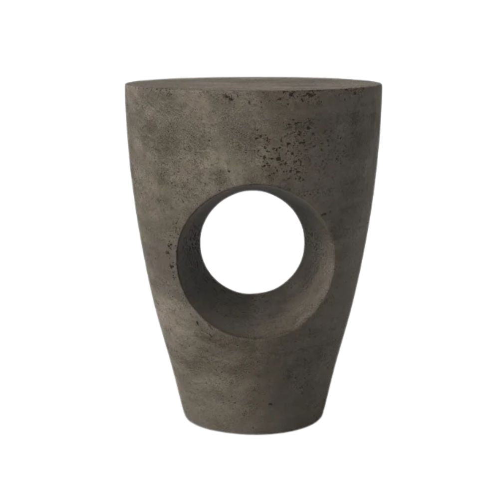 Olivia Terrazzo-Beistelltisch aus Beton im Mid-Century-Stil