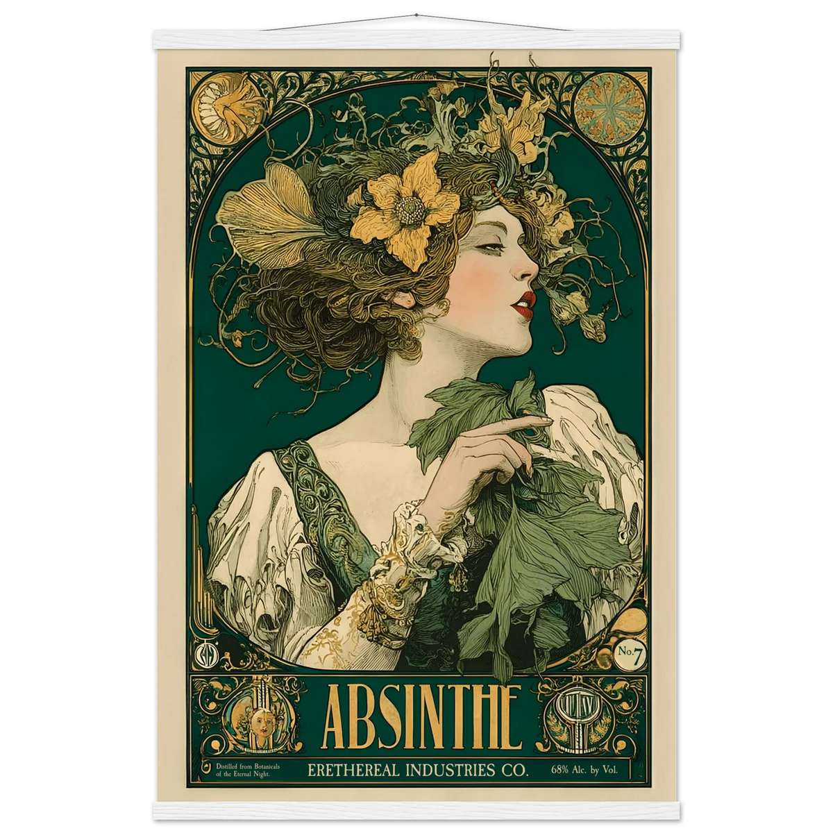 L’Absinthe d’Ombre - Poster & Framed Print