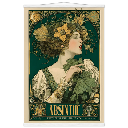 L’Absinthe d’Ombre - Poster & Framed Print