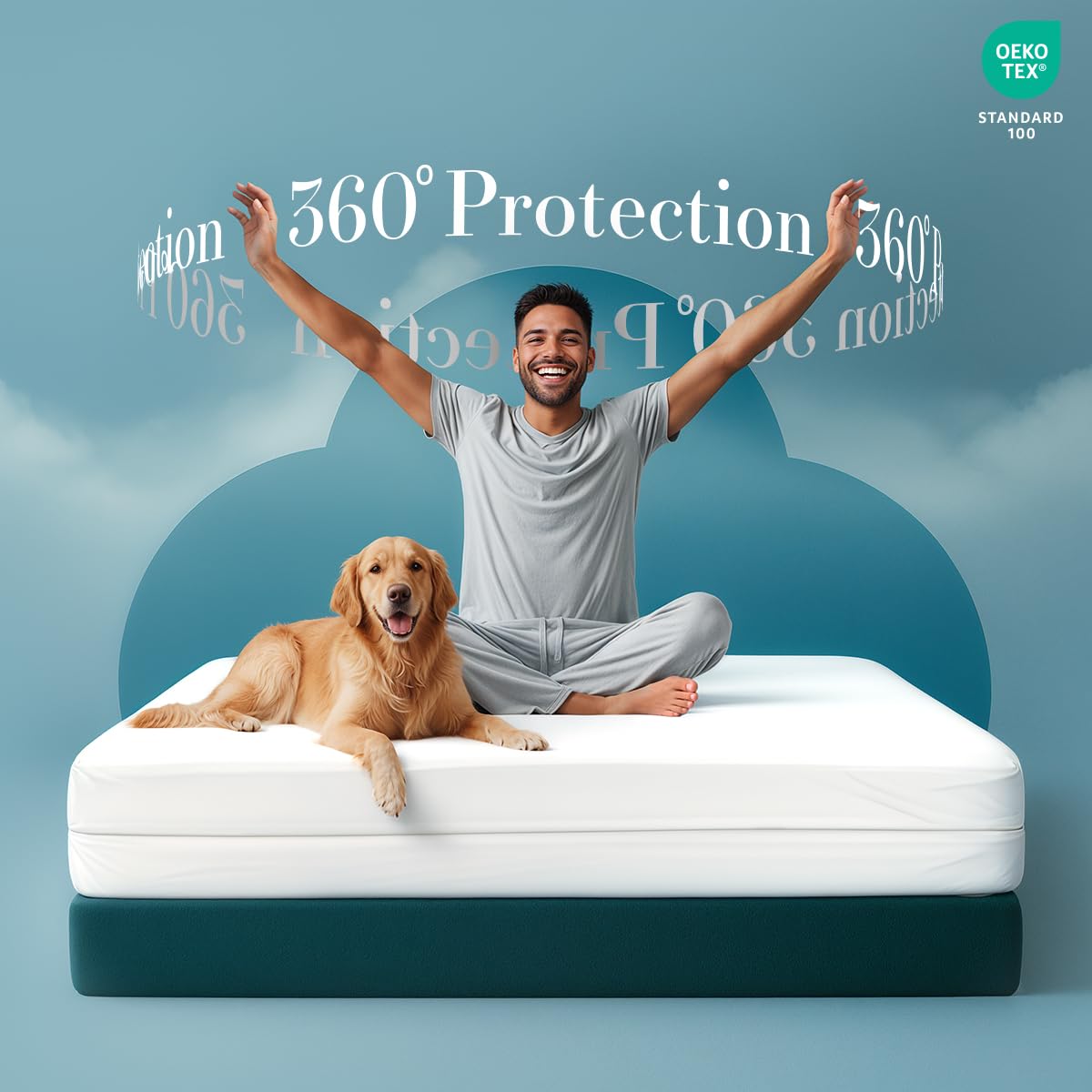 Utopia Bedding Zippered Mattress Encasement Queen (Pack of 2) - 100% Waterproof and Bed Bug Proof Mattress Protector - Absorbent, Six-Sided Mattress Cover 🍁 All In One Marketplace Canada