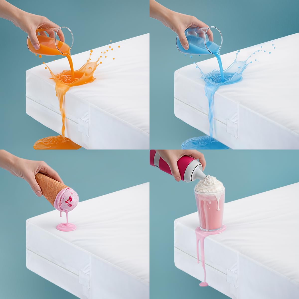 Utopia Bedding Zippered Mattress Encasement Twin - 100% Waterproof and Bed Bug Proof Mattress Protector - Absorbent, Six-Sided Mattress Cover 🍁 All In One Marketplace Canada