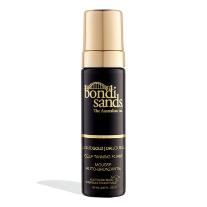 Bondi Sands Liquid Gold Self Tanning Foam | No Wash Off | Lightweight + Quick Dry Foam Enriched with Argan Oil, Provides a Hydrated Streak-Free Tan | 150mL 🍁 All In One Marketplace Canada