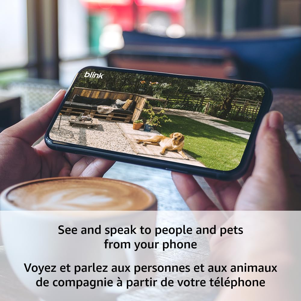 Blink Outdoor 4 – Wireless smart security camera, two-year battery life, 1080p HD day and infrared night live view, two-way talk. Sync Module Core included – 1 camera system 🍁 All In One Marketplace Canada