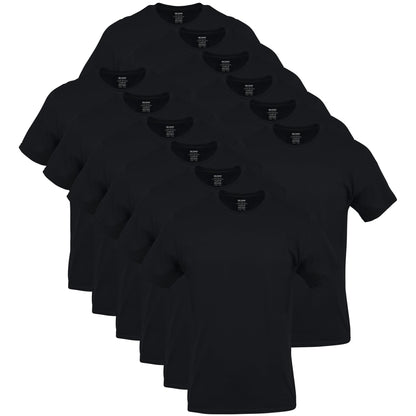 GILDAN Men's Crew T-Shirts, Multipack, Style G1100, Black (6-Pack), XX-Large 🍁 All In One Marketplace Canada