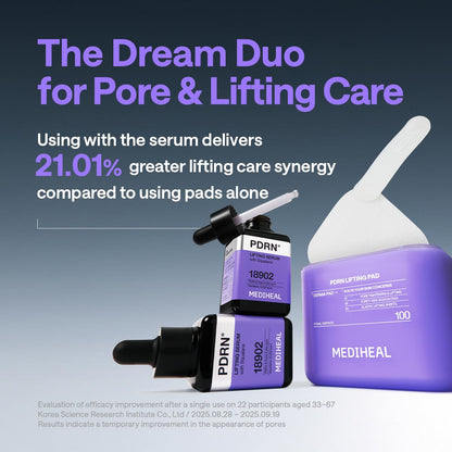 MEDIHEAL PDRN Lifting Toner Pads – Pore Tightening with Plant-Based PDRN, Peptide, Glutathione & PHA, Pore Care, Firming & Wrinkle Care, Stretchy Lifting Fabric, Korean Skin Care, 100 Pads 🍁 All In One Marketplace Canada