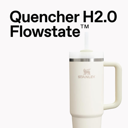 STANLEY Quencher H2.0 Tumbler with Handle and Straw 30 oz | Flowstate 3-Position Lid | Cup Holder Compatible for Travel | Insulated Stainless Steel Cup | BPA-Free | Pistachio 🍁 All In One Marketplace Canada