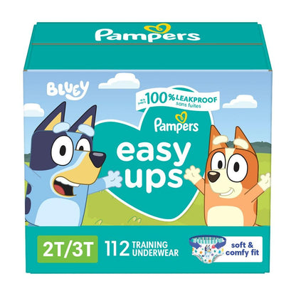 Pampers, Easy Ups Training Underwear Boys Size 2T/3T, 112 Count 🍁 All In One Marketplace Canada