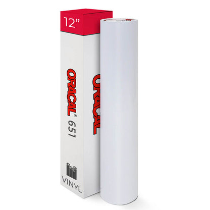 Oracal 651 Matte White #010 sheets and rolls