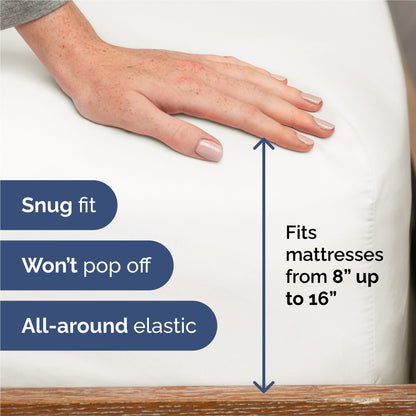 King 4 Piece Sheet Set - Comfy Breathable & Cooling Sheets - Hotel Luxury Bed Sheets for Women & Men - Deep Pockets, Microfiber, Extra Soft and Wrinkle Free Sheet - Antique White Oeko-Tex Bed Sheets 🍁 All In One Marketplace Canada