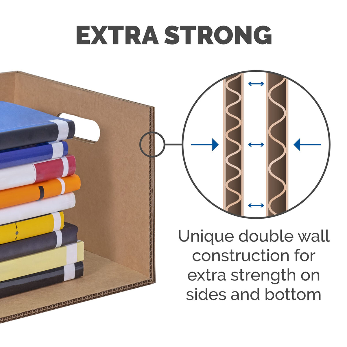 Bankers Box SmoothMove Moving Boxes with No-Tape Assembly, Lift -Off Lids And Easy-Carry Handles, 10" x 12" x 15", 10 Pack (7714219) 🍁 All In One Marketplace Canada