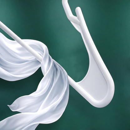 Utopia Home Plastic Hangers, 30 Pack, Clothes Hangers with Shoulder Grooves, Durable Space Saving Coat Hanger for Shirts, Pants, Skirts, Jackets, Blouses, Dresses and Everyday Wardrobe Use (White) 🍁 All In One Marketplace Canada