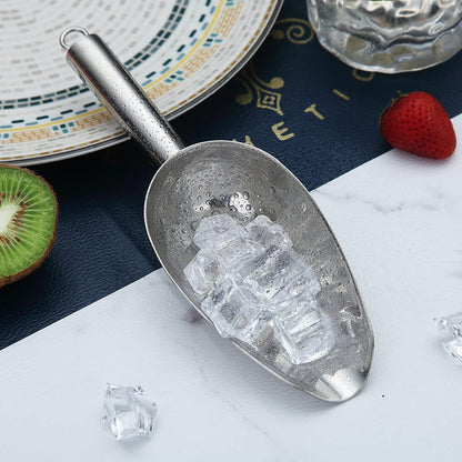 Berglander Stainless Steel Ice Scoop 6 OZ, Multipurpose Scoop for Ice Maker, Candy, Kitchen, Bar, Party, Wedding, Pet, Animal, Dog Food, Beach Shovel (Silver) 🍁 All In One Marketplace Canada