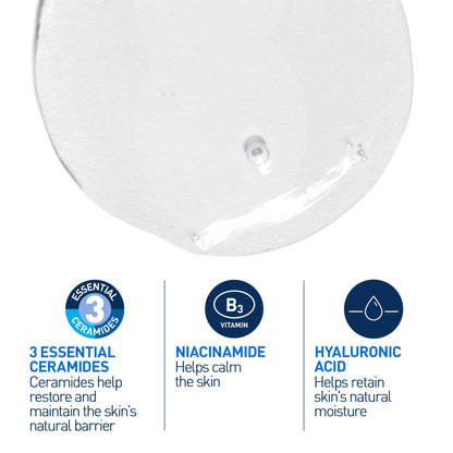 CeraVe Foaming Face Wash, Gentle Face Cleanser for Men & Women with Hyaluronic Acid, Niacinamide, Ceramides. Makeup Remover for oily skin, Fragrance-Free, Non-Comedogenic, Sensitive Skin, 473ML 🍁 All In One Marketplace Canada