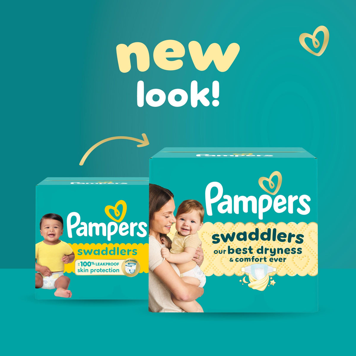 Pampers Swaddlers Diapers, Size 2, Absorbent, Keeps Baby Dry and Comfortable, Pediatrician Recommended Skin Safe Disposable Baby Diaper, 1 Pack (Count of 186) 🍁 All In One Marketplace Canada