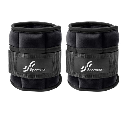 Sportneer Adjustable Ankle Weights 1 Pair 2 4 6 8 10 Lbs Leg Weight Straps for Women Men, Weighted Ankle Weights Set for Gym, Fitness, Workout, Walking, Jogging,1-5 lbs Each Ankle Weight, 1 Pair 2-10 lbs 🍁 All In One Marketplace Canada