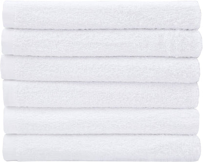 Utopia Towels - Cotton Washcloths Set - 100% Ring Spun Cotton, Premium Quality Flannel Face Cloths, Highly Absorbent and Soft Feel Fingertip Towels (24 Pack, White) 🍁 All In One Marketplace Canada