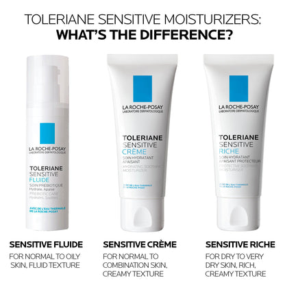 La Roche-Posay Face Moisturizer for Sensitive Skin, Toleriane Sensitive Face Cream with Niacinamide and Ceramides, for Normal to Combination Skin, Alcohol Free, Fragrance Free, 40mL 🍁 All In One Marketplace Canada