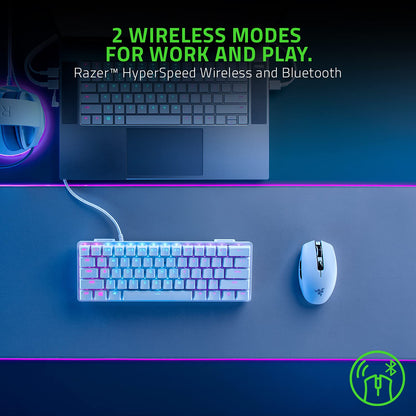 Razer Orochi V2 Mobile Wireless Gaming Mouse: Ultra Lightweight - 2 Wireless Modes - Up to 950hrs Battery Life - Mechanical Mouse Switches - 5g Advanced 18k Dpi Optical Sensor - White 🍁 All In One Marketplace Canada