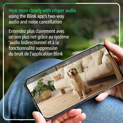 Blink Mini 2K+ (newest model) – Plug-in Home & Pet Security Camera with 2K video resolution, colour night vision, enhanced audio, motion detection – 2 cameras (Black) 🍁 All In One Marketplace Canada