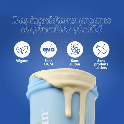 Good Protein – 32g Protein, Vegan High Protein Powder, 100% Natural, Non-GMO, Dairy-free, Gluten & Soy Free and No Added Sugar. Plant-Based Protein Shake (French Vanilla, 470 g) 🍁 All In One Marketplace Canada