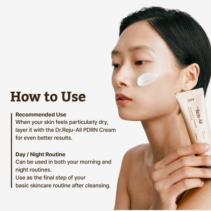 Dr. Reju-All Advanced LC-Ceramide Barrier Cream - Patented Long Chain Ceramide Deep Hydration - Lightweight Korean Face Moisturizer for Strengthening Skin Barrier - 50ml 🍁 All In One Marketplace Canada