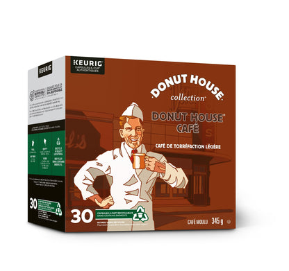 Donut House Collection Light Roast K-Cup Coffee Pods, 30 Count For Keurig Coffee Makers 🍁 All In One Marketplace Canada