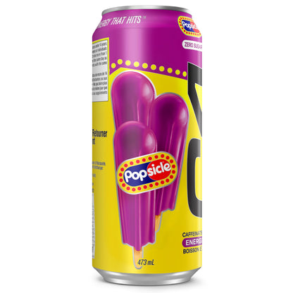 Cellucor C4 Performance Energy Drink, Grape Popsicle, Carbonated Sugar Free Drink with no Artificial Colours or Dyes, 473mL, 12 count 🍁 All In One Marketplace Canada