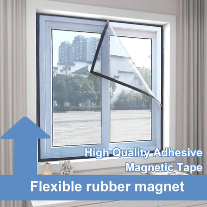 RIHEGAINT Magnetic Tape - 1/2" x 16ft Flexible Magnet Strips with 3M Strong Adhesive Backing - Perfect Fridge Magnets! 🍁 All In One Marketplace Canada