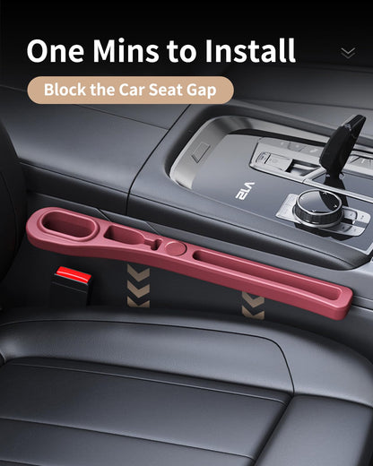 MBERFITU 2 Pack Car Seat Gap Filler Organizer, PU Leather Seat Crevice Blocker Fill The Gap Between Seat and Center Console Stop Things from Dropping (Updated Version) 🍁 All In One Marketplace Canada