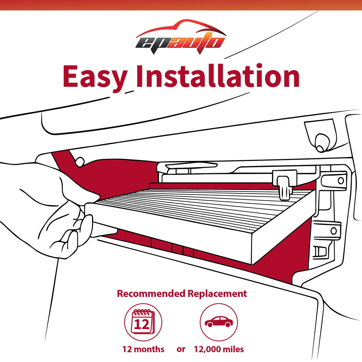 EPAuto CP134 (CF10134) Premium Cabin Air Filter includes Activated Carbon 🍁 All In One Marketplace Canada