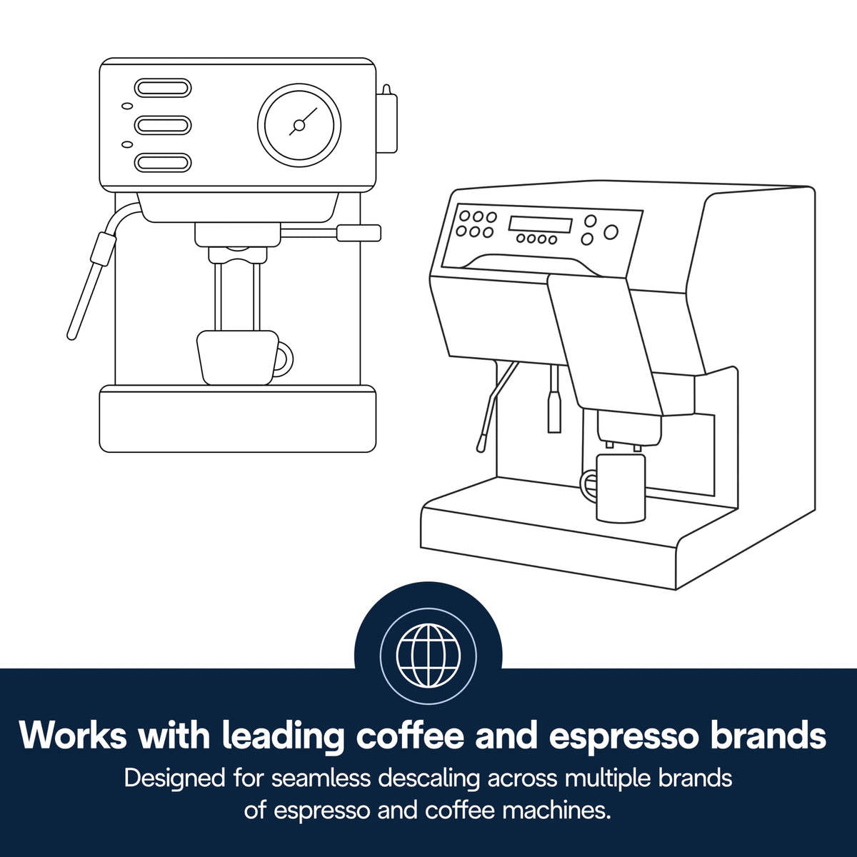 De'Longhi EcoDecalk Descaler, Eco-Friendly Universal Descaling Solution for Coffee & Espresso Machines, 16.90 oz (5 uses) 🍁 All In One Marketplace Canada