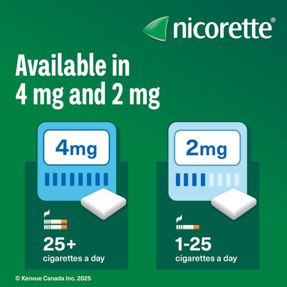 Nicorette 2mg Nicotine Gum, Fruit – Quit Smoking Aid with Fast Craving & Withdrawal Relief, Nicotine Replacement Therapy (NRT), 210 Pieces (Value Size) 🍁 All In One Marketplace Canada