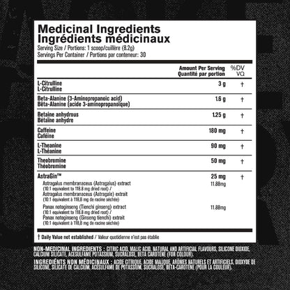 NITROSURGE Pre Workout Supplement - Endless Energy, Instant Strength Gains, Clear Focus, Intense Pumps - Nitric Oxide Booster & Preworkout Powder with Beta Alanine - 30 Servings, Pineapple 🍁 All In One Marketplace Canada