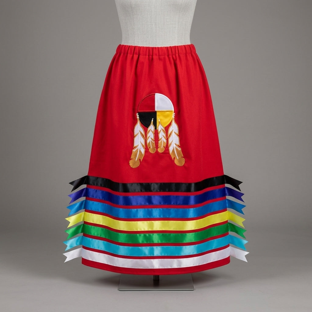 Four direction Ribbon Skirt
