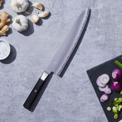 MIYABI 4000 FC 9.5-Inch Gyutoh Knife – Black Handle