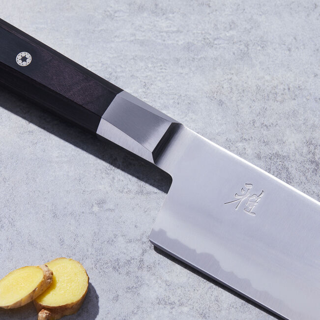 MIYABI 4000 FC 6.5-Inch Nakiri Knife – Black Handle