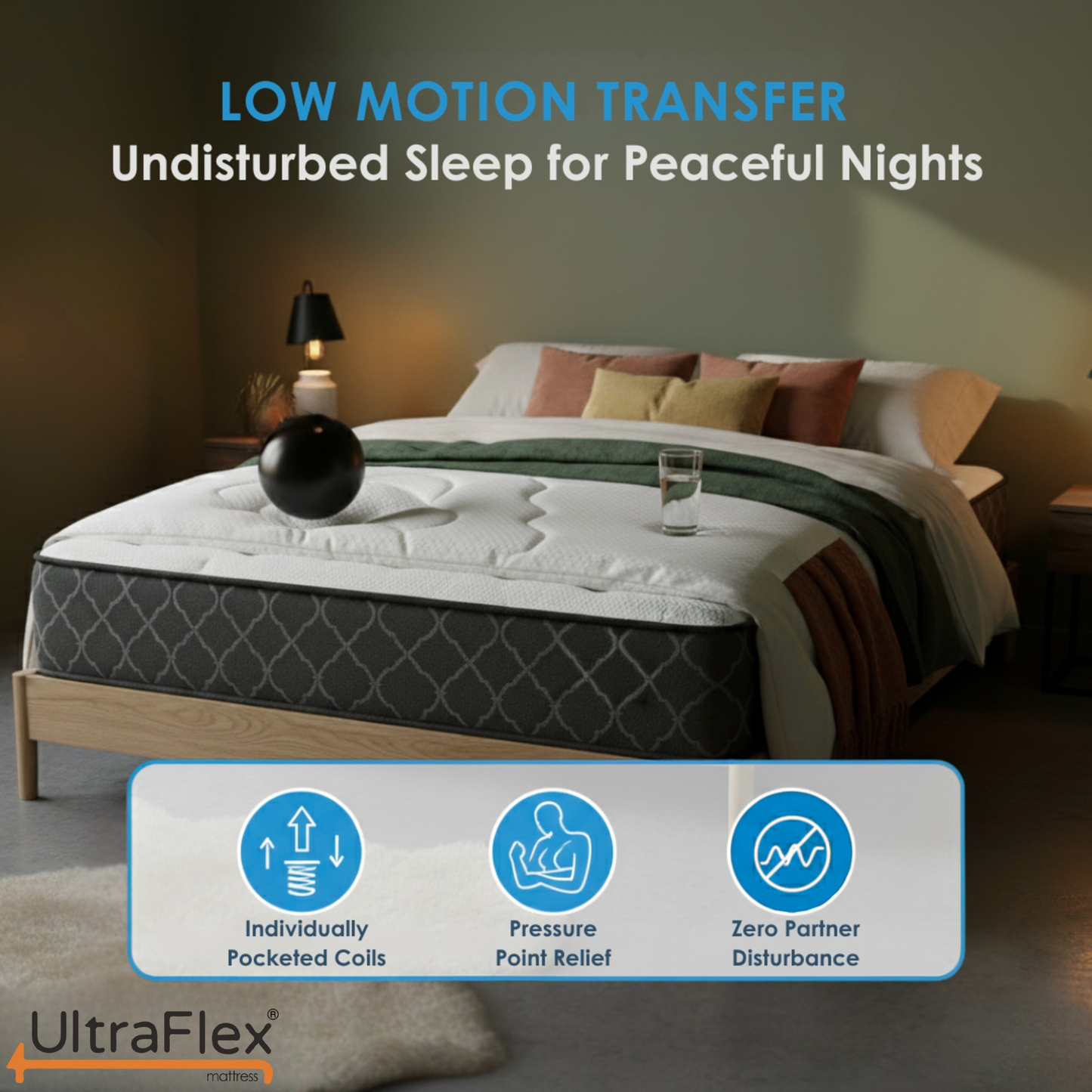 UltraFlex® SUMMIT Federkern-Hybridmatratze – Orthopädische Unterstützung aus kanadischer Herstellung mit kühlendem Gel-Schaum, gesteppter Oberseite, atmungsaktivem & hypoallergenem Komfort, Kantenunterstützung & Bewegungsisolierung