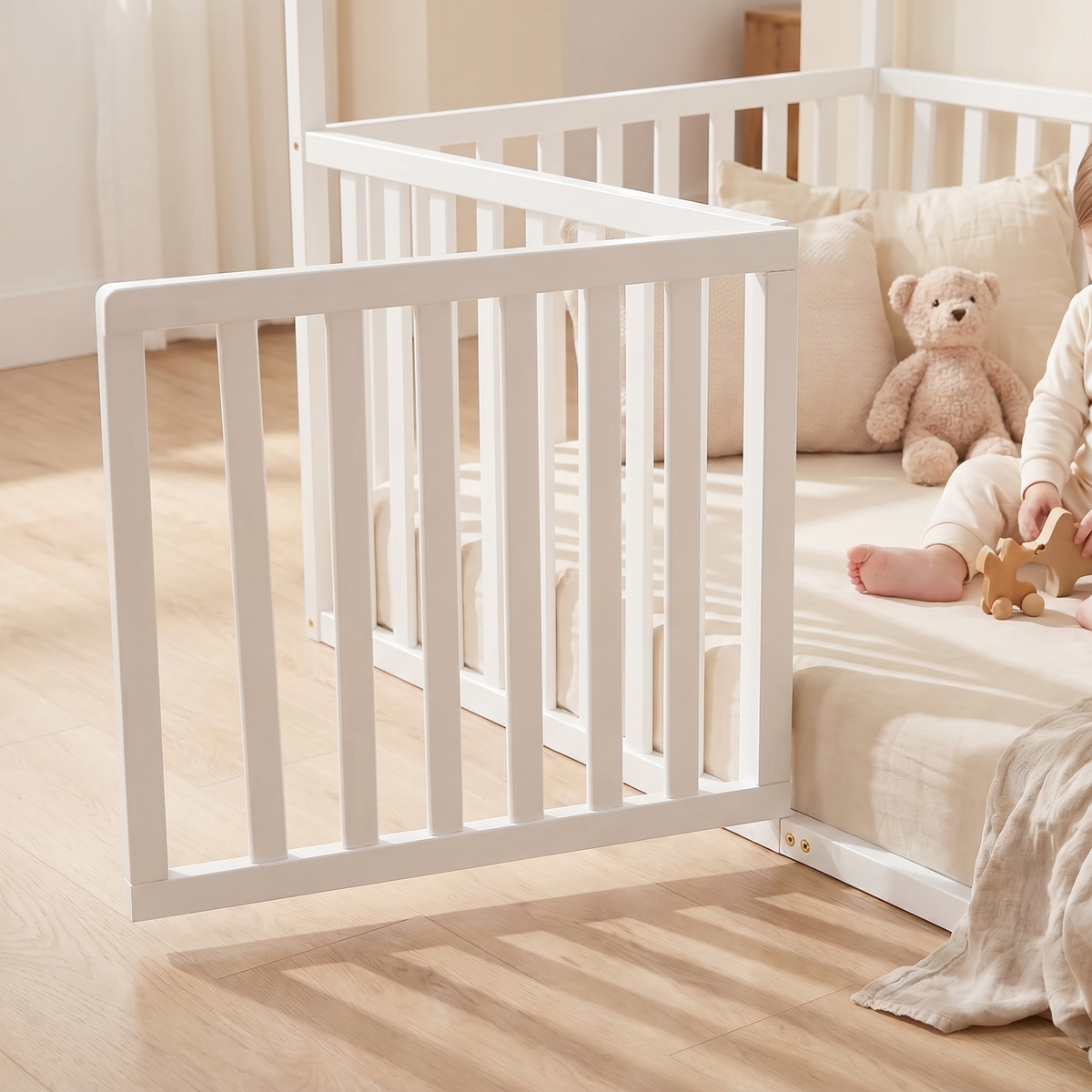KAI HOUSE BED WITH HIGH RAILINGS