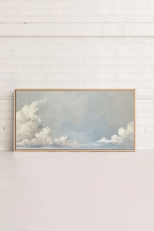 CLOUDSCAPE, Oeuvre sur toile étirée