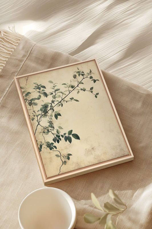 SILENT VINES, Oeuvre sur toile étirée