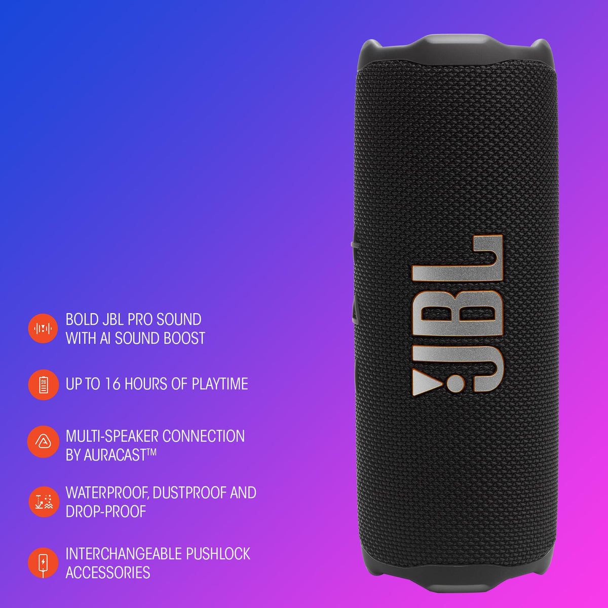 JBL Flip 7 - Portable Waterproof and Drop-Proof Speaker - Blue 🍁 All In One Marketplace Canada