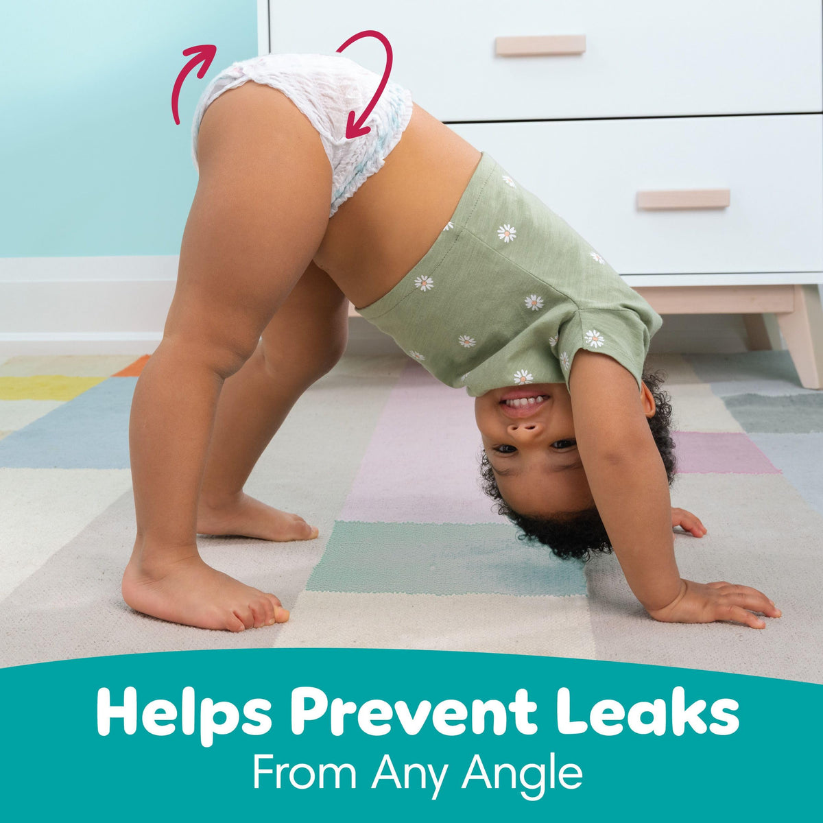 Pampers Diapers - Cruisers 360° - Size 5, up to 100% Leakproof Fit, Designed for Active Babies, Pull On Diaper, EZ Off Tabs Designed for Easy Changes, 1 Pack (Count of 96) 🍁 All In One Marketplace Canada