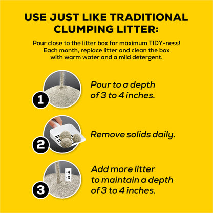 Tidy Cats 4-in-1 Strength Cat Litter, LightWeight Multi-Cat - 5.44 kg Box 🍁 All In One Marketplace Canada