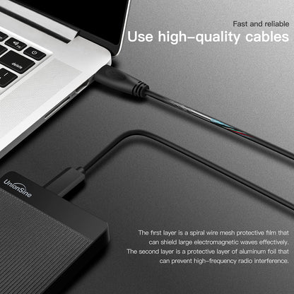 UnionSine 1TB Ultra Slim Portable External Hard Drive HDD-USB 3.0 Storage for PC, Mac, Laptop, PS4, Xbox one, Xbox 360-(Black) 🍁 All In One Marketplace Canada