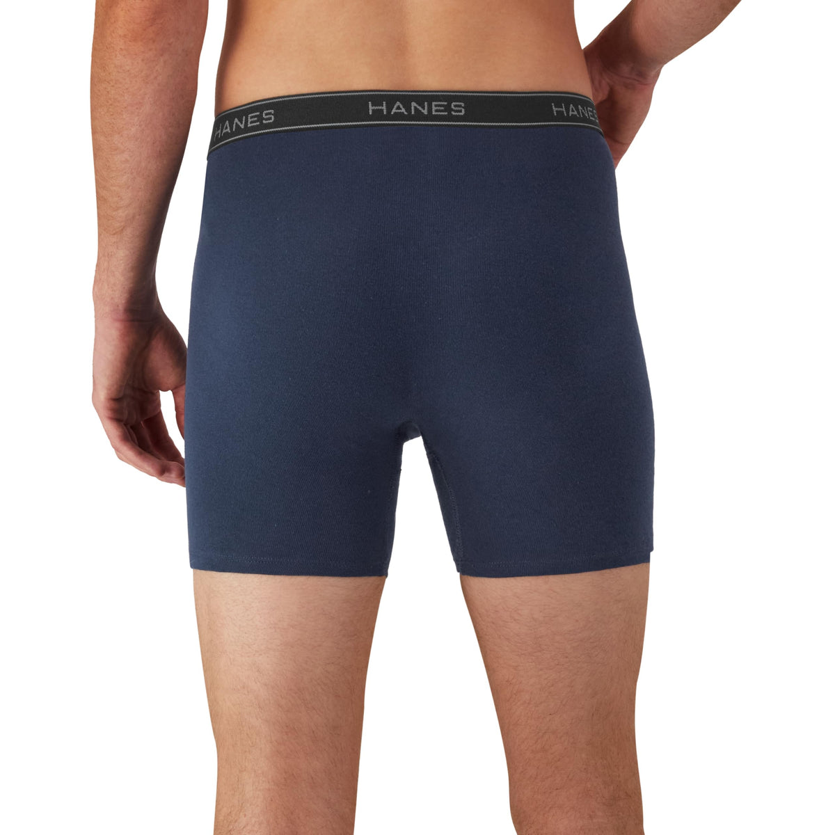Hanes mens 4 Pack Boxer Briefs, Black/Grey, XXX-Large US 🍁 All In One Marketplace Canada
