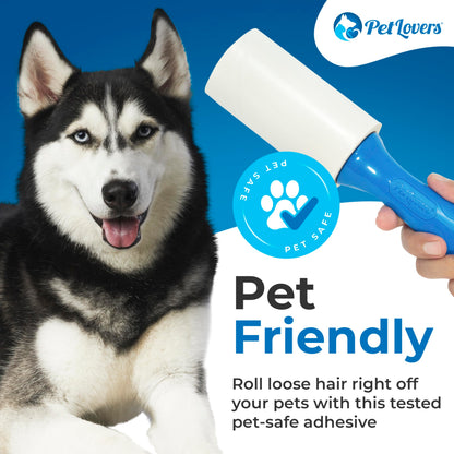 PetLovers Extra Sticky Lint Roller Ultimate Value Set 800 Sheets for Pet Hair Removal, Dog and Cat Lint Remover 8 Pack 🍁 All In One Marketplace Canada