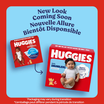 HUGGIES Diapers Size 1 - Huggies Little Snugglers Disposable Baby HUGGIES Diapers, 96ct, Giga Pack 🍁 All In One Marketplace Canada