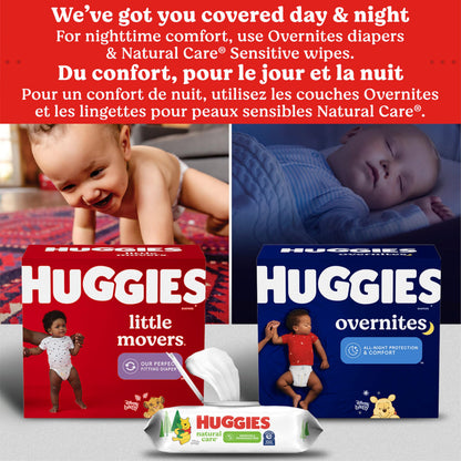 Huggies Overnites Size 5 Overnight Diapers (27+ lbs), 50 Ct 🍁 All In One Marketplace Canada